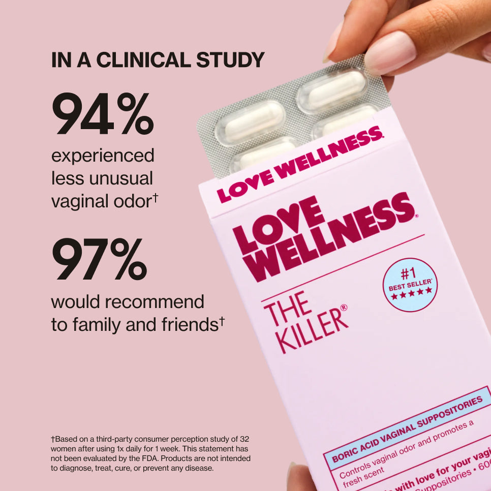 The Killer® Boric Acid Suppositories #023DI