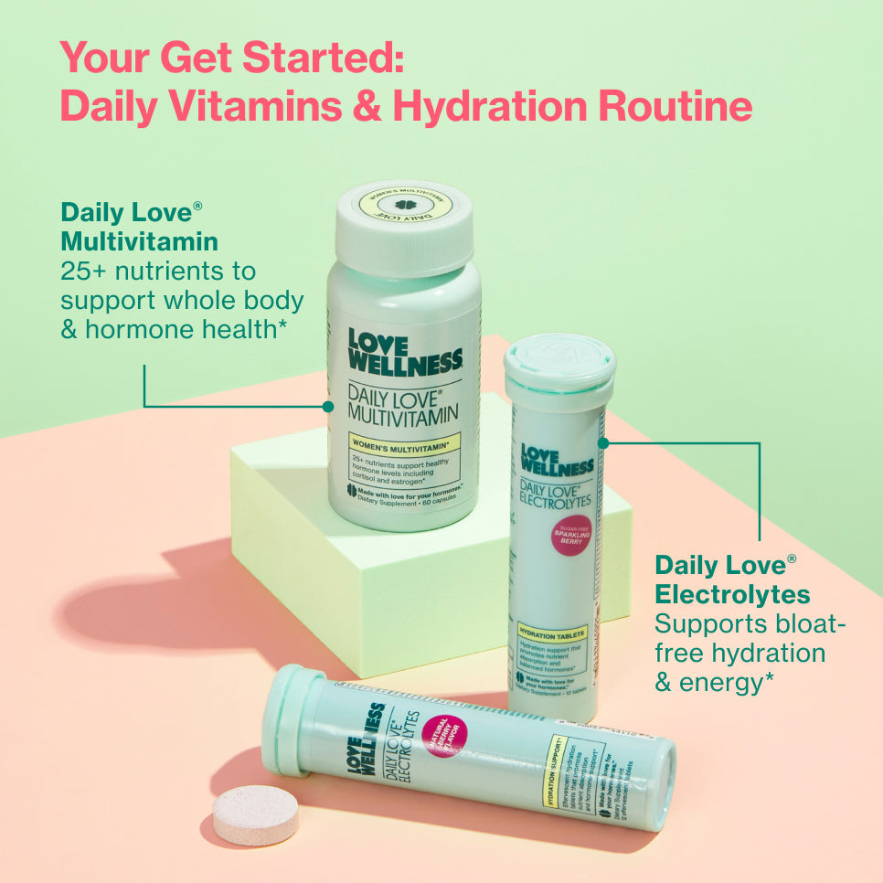 Get Started: Daily Vitamins & Hydration Routine #052UW