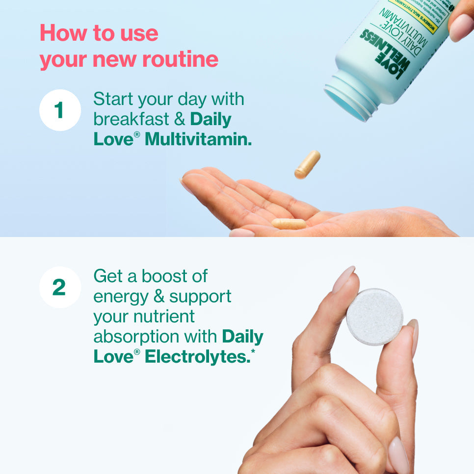 Get Started: Daily Vitamins & Hydration Routine #052UW