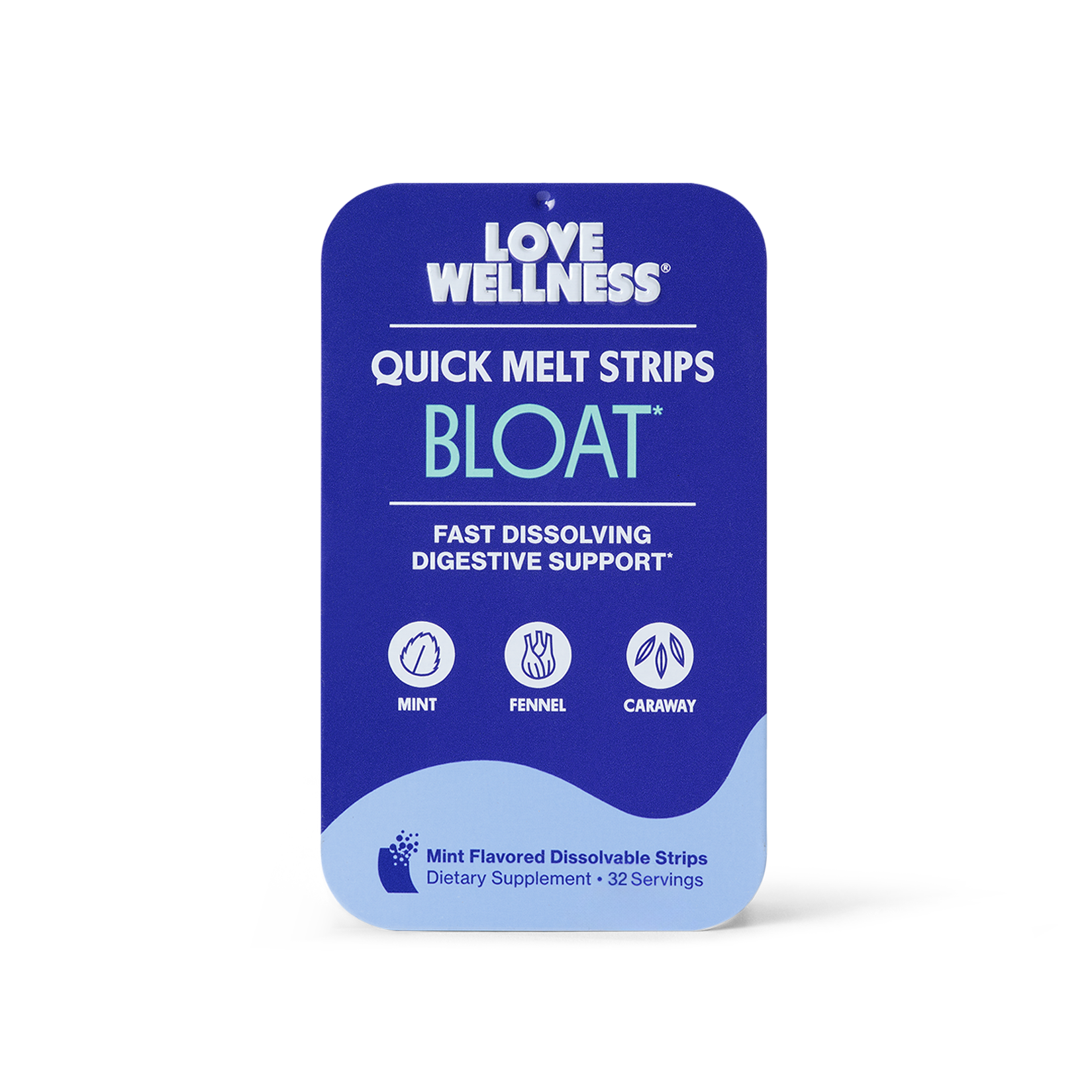 Bloat* Quick Melt Strips - 1 Pack #0666V