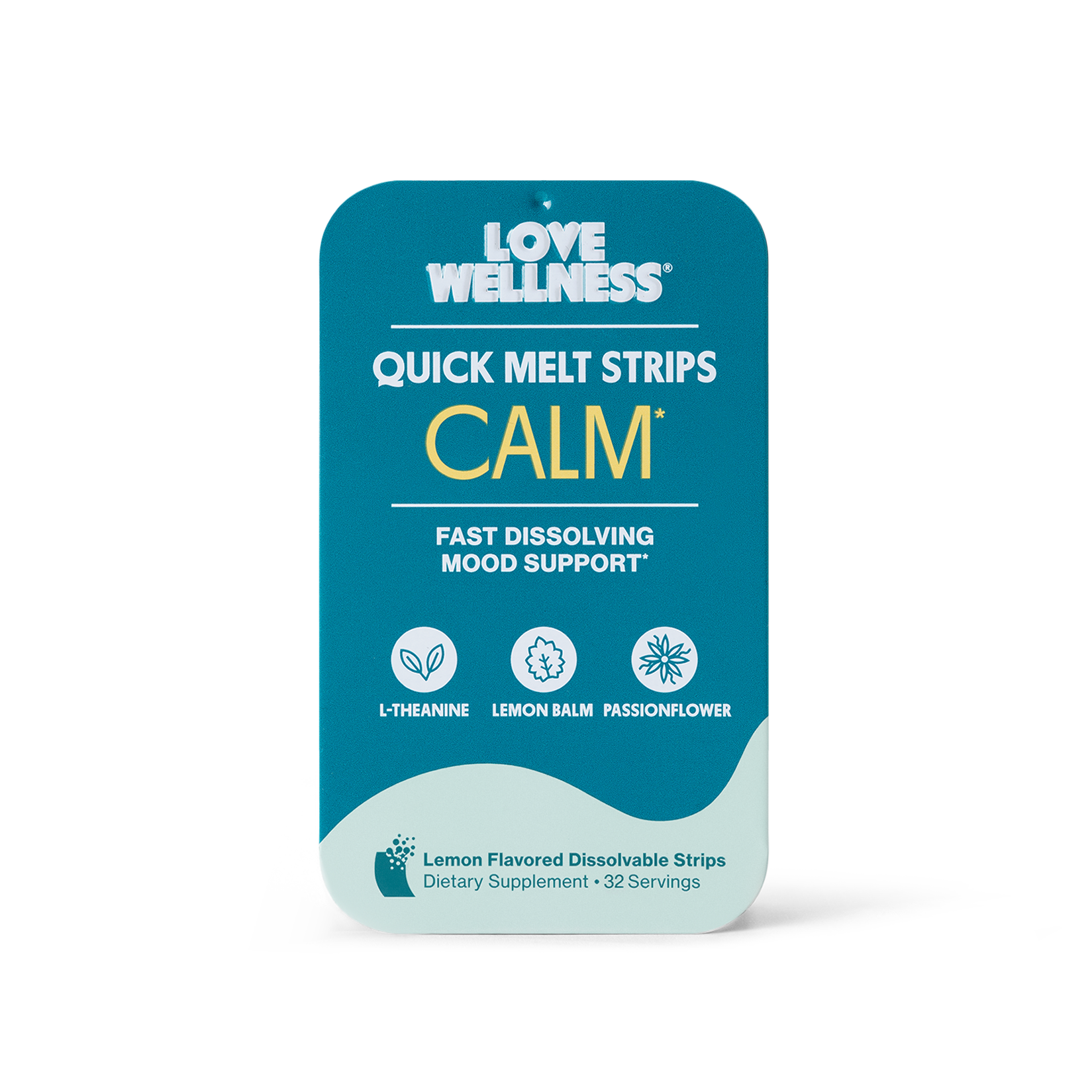 Calm* Quick Melt Strips - 1 Pack #061DK