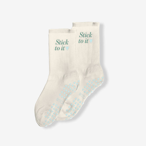 "Stick to it" Pilates Socks #029D6